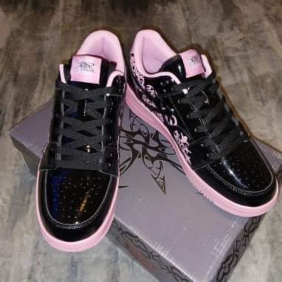 Eternal Artwear Itxcgel Pink Eclipse Patent Leather Shoes - Picture 2 of 4